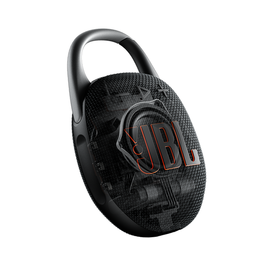 JBL Clip 5 - Black and Orange - Ultra-portable waterproof speaker - Detailshot 13 image number null