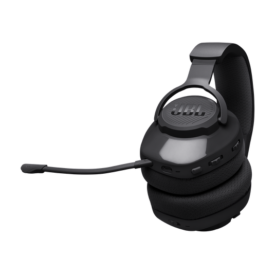 JBL Quantum 360X Wireless - Black - Wireless over-ear gaming headset with detachable boom mic - Detailshot 2 image number null