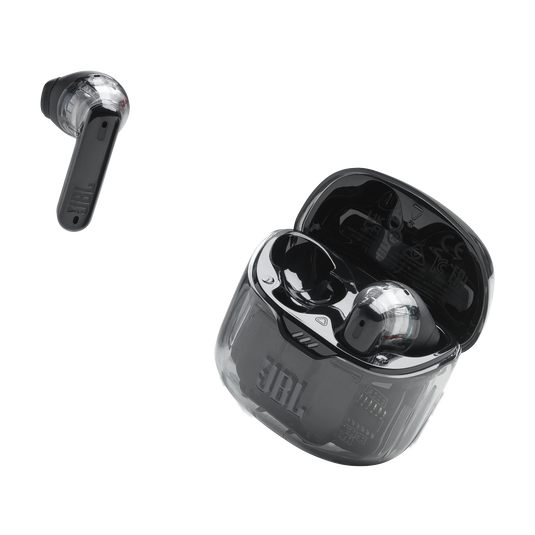 JBL Tune Flex Ghost Edition - Ghost Black - True wireless Noise Cancelling earbuds - Detailshot 7 image number null