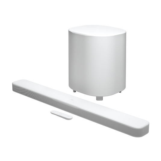 JBL Bar 500MK2 - White - 5.1 channel soundbar system with Dolby Atmos® - Hero image number null