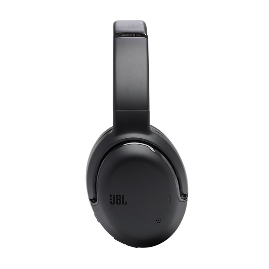 JBL Tour One M2 - Black - Wireless over-ear Noise Cancelling headphones - Right image number null