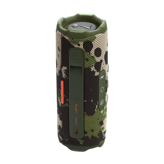 JBL Flip 7 - Squad - Portable waterproof and drop-proof  speaker - Back image number null