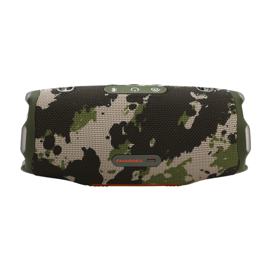 JBL Charge 6 - Squad - Portable waterproof and drop-proof Bluetooth speaker - Back image number null