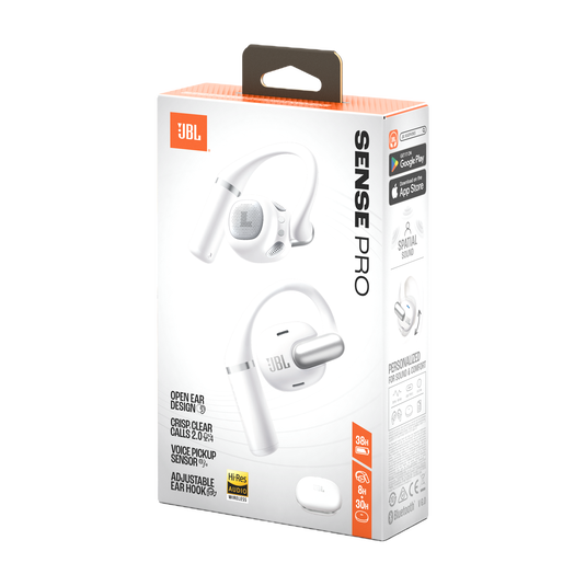JBL Sense Pro - White - True wireless open-ear headphones - Detailshot 15 image number null
