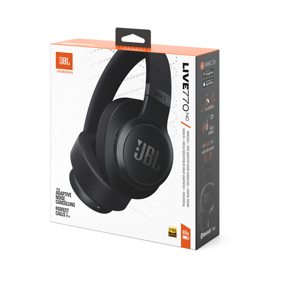 JBL LIVE 770NC ワイヤレスヘッドホン JBL Live 770NC | Wireless Over-Ear Headphones with True Adaptive