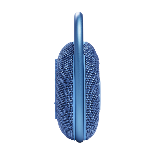 JBL Clip 4 Eco - Blue - Ultra-portable Waterproof Speaker - Left image number null