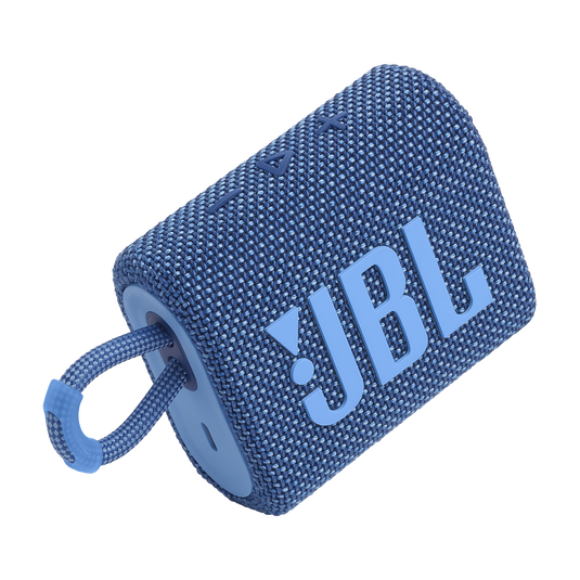 JBL Go 3 Eco - Blue - Ultra-portable Waterproof Speaker - Right image number null