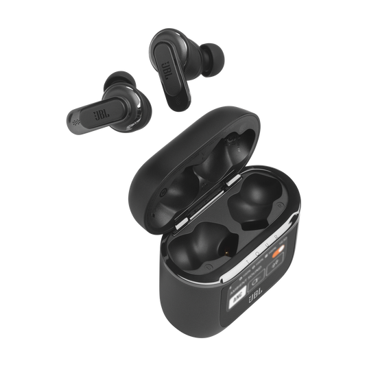 JBL TOURPRO 2 ワイヤレスイヤフォン ブラック　シリコンケース付き JBL Tour Pro 2 | True wireless Noise Cancelling earbuds