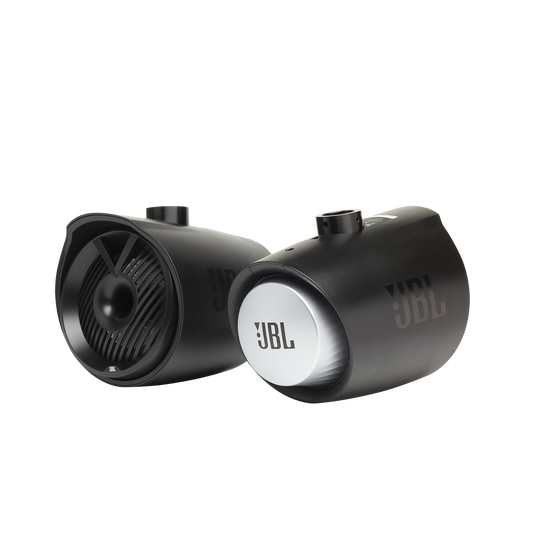 JBL Tower X Marine MT6HLB - Black Gloss - 6-1/2" (160mm) enclosed two-way marine audio tower speaker with 1" (25mm) horn loaded compression tweeter – Black - Detailshot 2 image number null