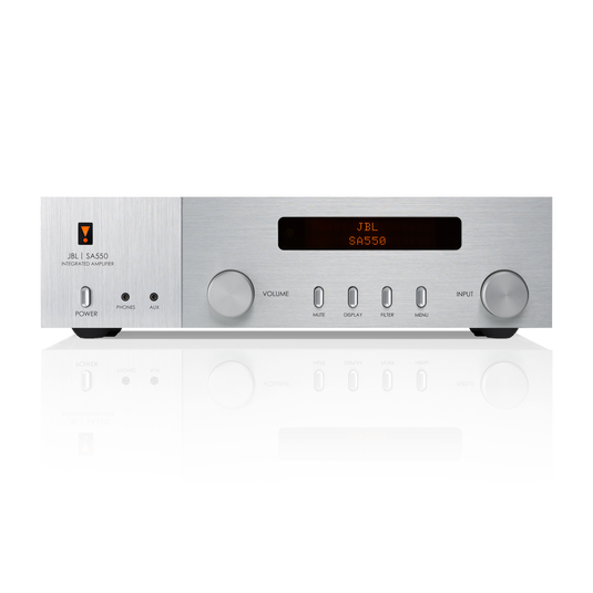 SA550 Classic - Silver - Integrated Amplifier with Bluetooth - Hero image number null