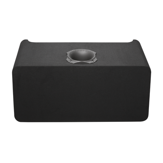 CLUB 1000D - Black - Ported enclosure with two 10" (250mm) Club subwoofers - Back image number null
