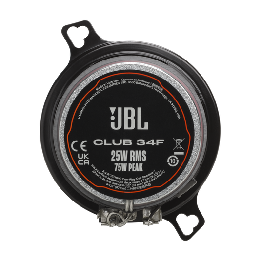 Club 34F - Black - Back image number null