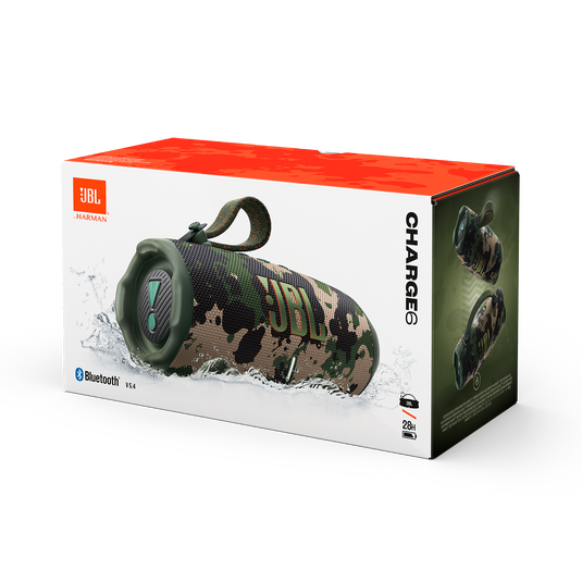 JBL Charge 6 - Squad - Portable waterproof and drop-proof Bluetooth speaker - Detailshot 4 image number null