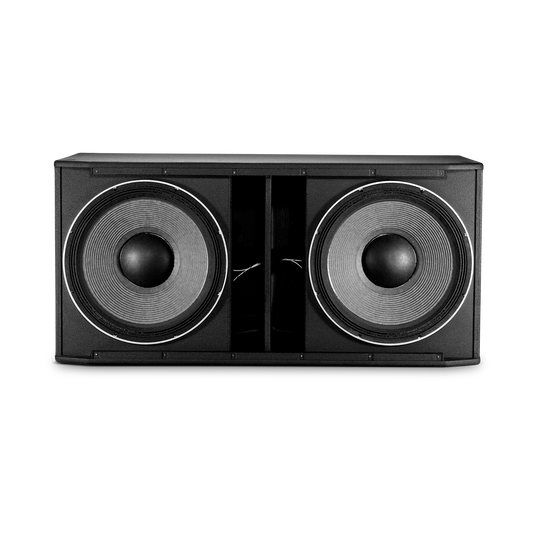 JBL SRX828SP - Black - 18" Dual Self-Powered Subwoofer System  - Detailshot 2 image number null