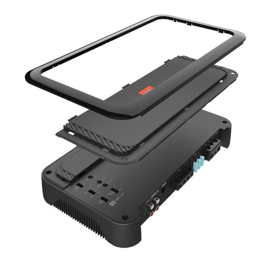 Club A1000 - Black - High performance mono subwoofer car amplifier - Detailshot 1 image number null