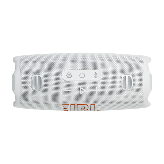 JBL Charge 6 - White - Portable waterproof and drop-proof Bluetooth speaker - Top image number null