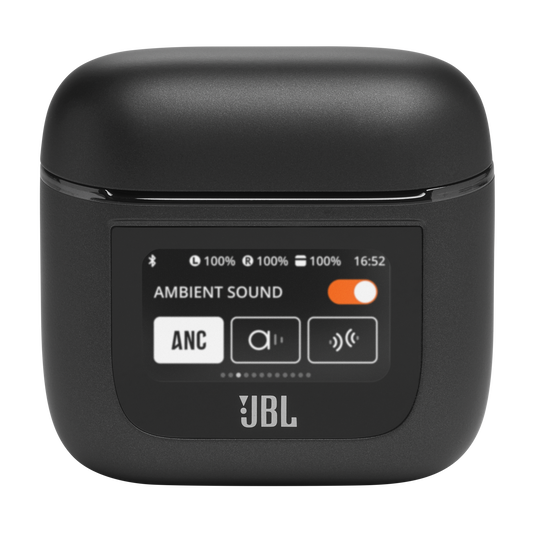 JBL Tour Pro 2 - Black - True wireless Noise Cancelling earbuds - Front image number null