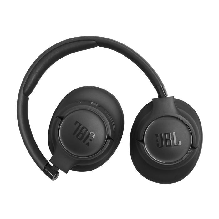 Jbl tune 730bt črne zložljive brezžične slušalke