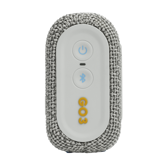 JBL Go 3 Eco - White - Ultra-portable Waterproof Speaker - Right image number null