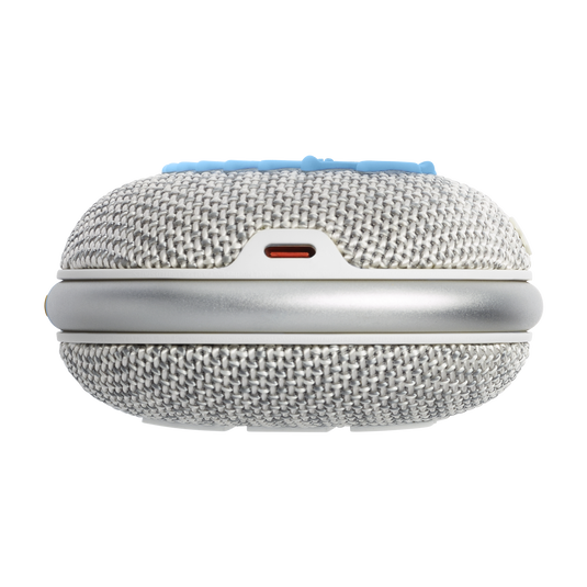 JBL Clip 4 Eco - White - Ultra-portable Waterproof Speaker - Bottom image number null
