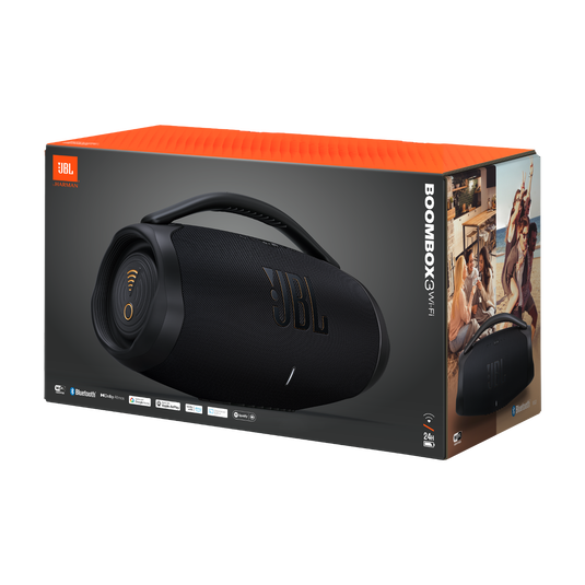 JBL Boombox 3 Wi-Fi | Powerful Wi-Fi and Bluetooth portable speaker