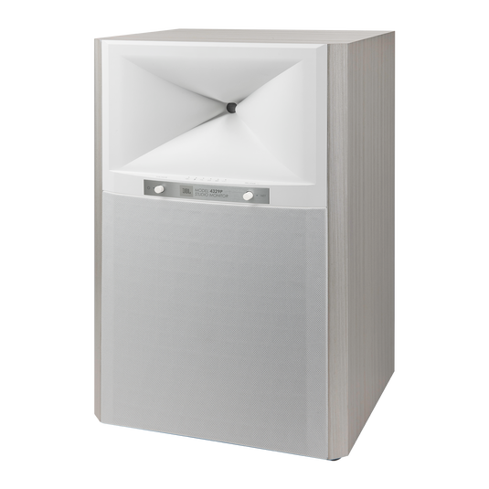 4329P Studio Monitor Powered Loudspeaker System - White Aspen - Powered Bookshelf Loudspeaker System - Detailshot 6 image number null