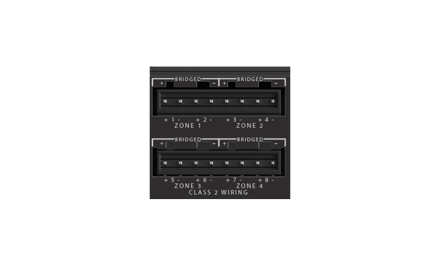 DA1650 Bridgeable outputs for high-power requirements - Image