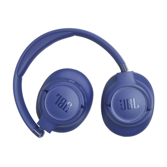 JBL Tune 780NC - Blue - Wireless over-ear Noise Cancelling headphones - Back image number null