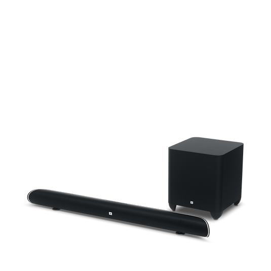JBL Cinema SB 450 - Black - 4K Ultra-HD soundbar with wireless subwoofer. - Hero image number null