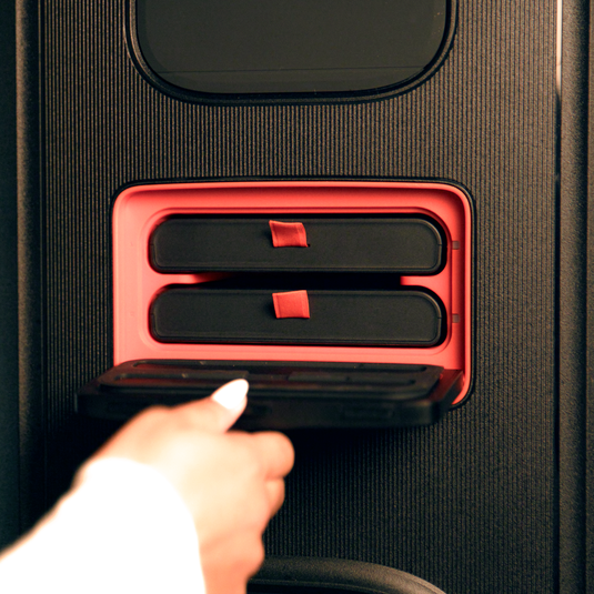 JBL Battery 600 Duo with Charging Case - Black - Two easy-to-replace spare batteries with charging case - Detailshot 2 image number null