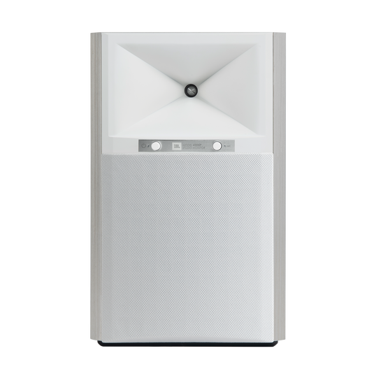4305P Studio Monitor - White Aspen - Powered Bookshelf Loudspeaker System - Detailshot 1 image number null