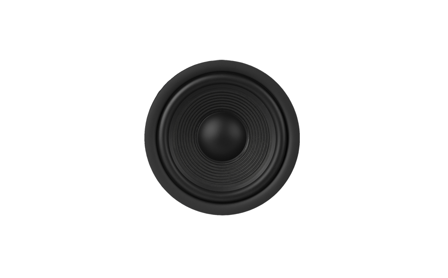 Stage 245C Quad 4.5-inch (114mm) Polycellulose Ribbed Cone Woofers - Image