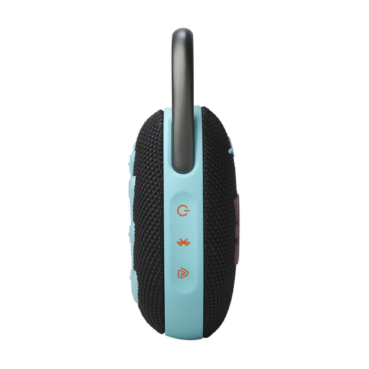 JBL Clip 5 - Black and Orange - Ultra-portable waterproof speaker - Left image number null