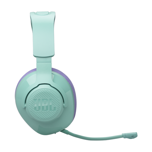 JBL Quantum 360 Wireless - Teal - Wireless over-ear gaming headset with surround sound and detachable mic - Right image number null