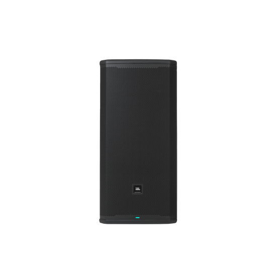 JBL PRX935 - Black - Professional Powered Three-Way Single 15-Inch PA Loudspeaker - Front image number null