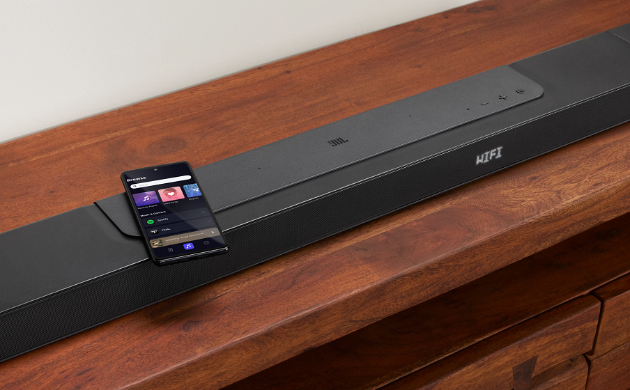 JBL BAR 700 Built-In Wi-Fi with AirPlay, Alexa Multi-Room Music and Chromecast built-in™ - Image