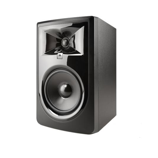 JBL 306P MkII - Black - Powered 6" (15.24 cm) Two-Way Studio Monitor - Hero image number null