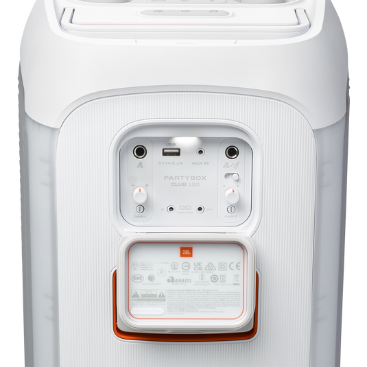 JBL PartyBox Club 120 - White - Portable party speaker - Detailshot 4 image number null