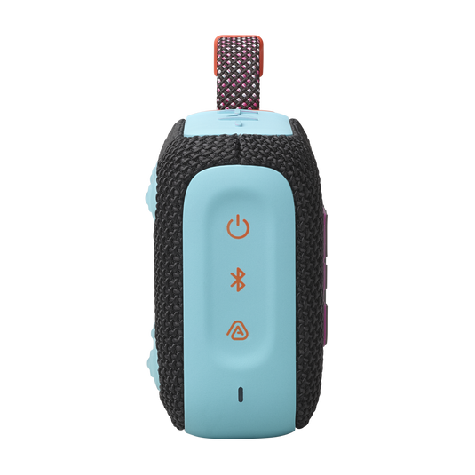 JBL Go 4 - Black and Orange - Ultra-Portable Bluetooth Speaker - Right image number null