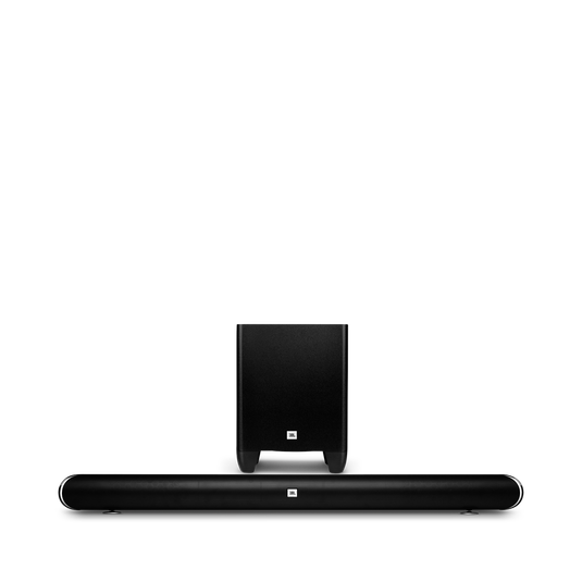 JBL Cinema SB350 - Black - Home cinema 2.1 soundbar with wireless subwoofer - Hero image number null