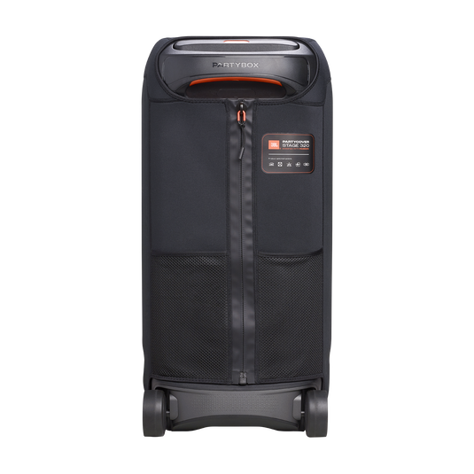 JBL PartyCover Stage 320 - Black - Protective cover for JBL PartyBox Stage 320 speakers - Back image number null