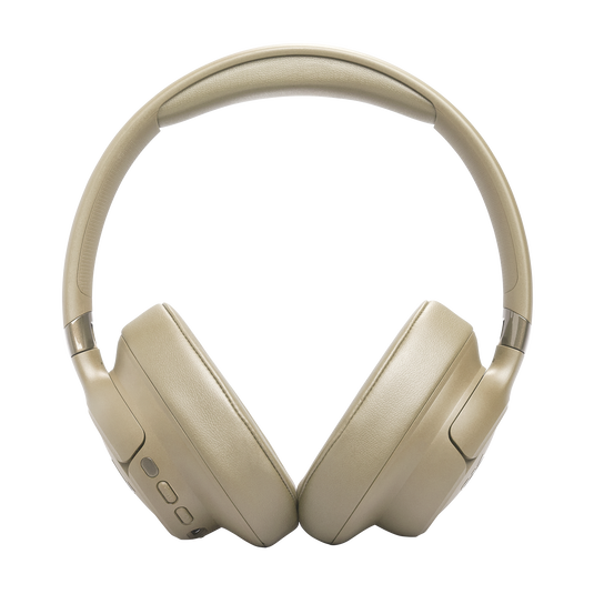JBL Tune 780NC - Beige - Wireless over-ear Noise Cancelling headphones - Front image number null