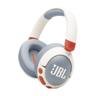JBL Junior 470NC, Kid-friendly Wireless On-Ear Bluetooth Headphones with Built-in Microphone, 50 Hours Playtime, JBL Safe Sound, Low Volume, Easy Operation and Sticker Set, in Blue