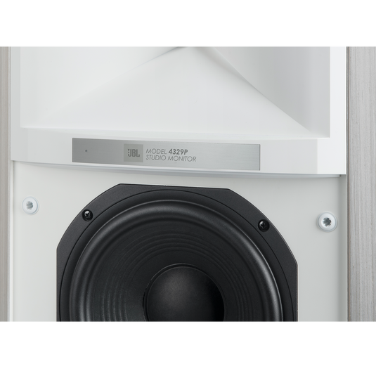 4329P Studio Monitor Powered Loudspeaker System - White Aspen - Powered Bookshelf Loudspeaker System - Detailshot 17 image number null