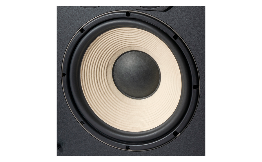 L100 Classic MkII 12-inch (300mm) cast-frame with Pure Pulp white cone woofer with dual spider - Image