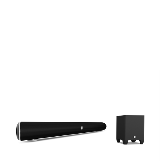 JBL Cinema SB350 - Black - Home cinema 2.1 soundbar with wireless subwoofer - Detailshot 2 image number null