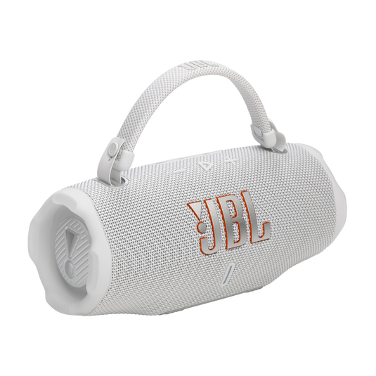 JBL Charge 6 - White - Portable waterproof and drop-proof Bluetooth speaker - Detailshot 2 image number null