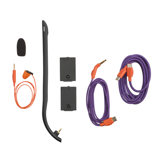 JBL Quantum 950 - Black - Wireless multiplatform gaming headset with adaptive Noise Cancelling - Detailshot 11 image number null אוזניות גיימינג אלחוטיות + מיקרופון Quantum 950&nbsp;מבית JBL