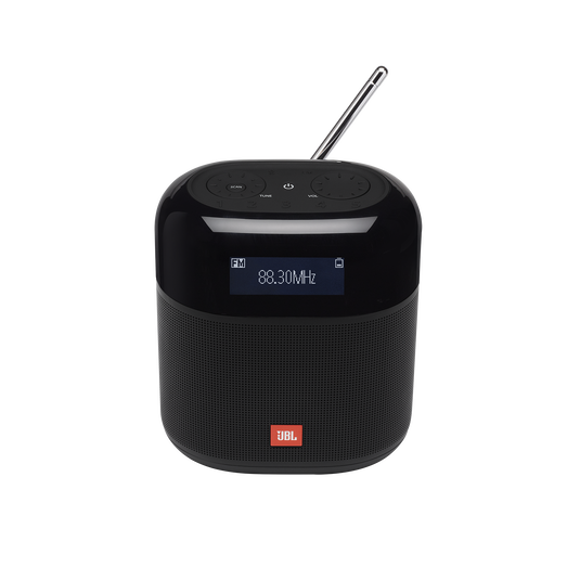 JBL Tuner XL FM - Black - Portable powerful FM radio with Bluetooth - Front image number null
