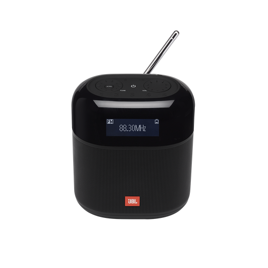 JBL Tuner XL FM - Black - Portable powerful FM radio with Bluetooth - Front image number null